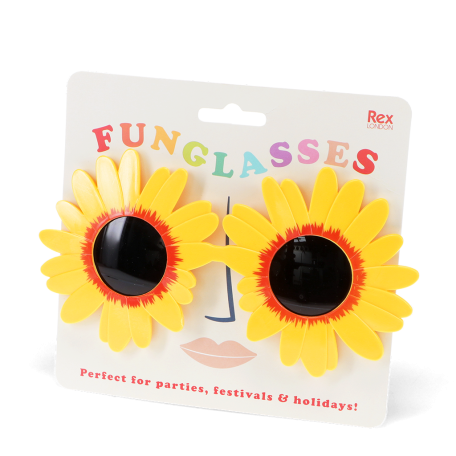 Funglasses - Yellow sunflower