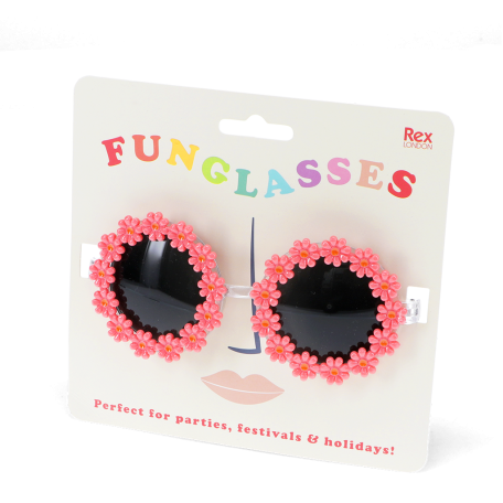 Funglasses - Pink daisy