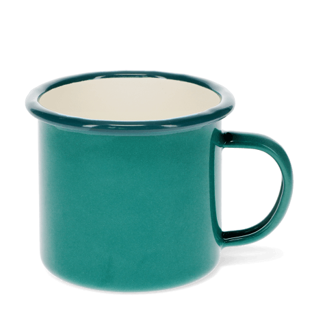 Enamel mug - Teal