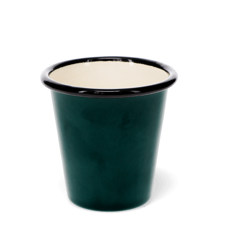 Enamel tumbler - Dark Green