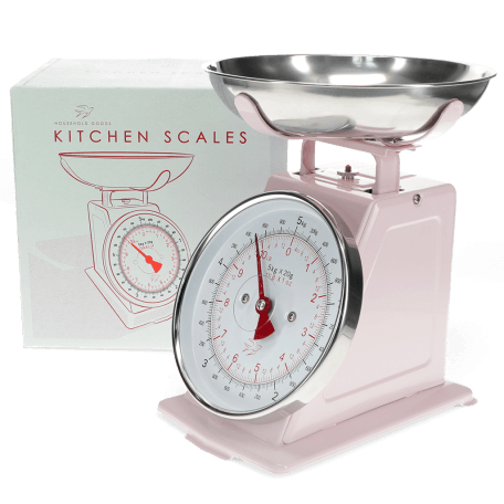 Kitchen Scales - Light Pink