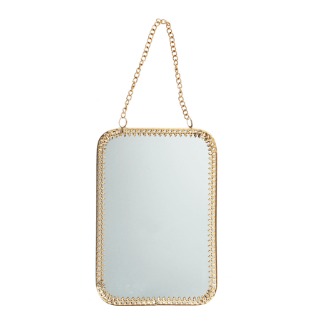 Rectangular Hanging Mirror (15.5cm X 10.5cm)