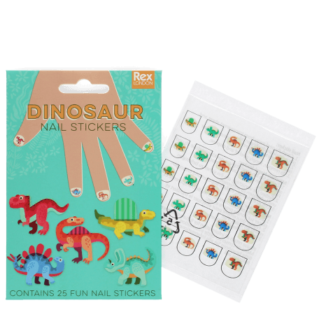 Children's nail stickers - Dinosaur