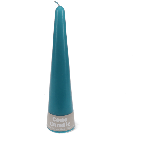 Tall cone candle - Dark blue 