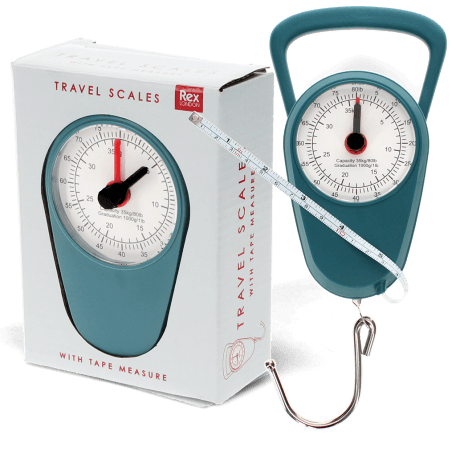 Travel scales - Petrol blue