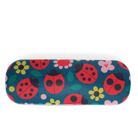 Glasses case & cleaning cloth - Ladybird