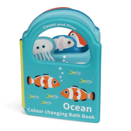 Colour changing bath book - Ocean