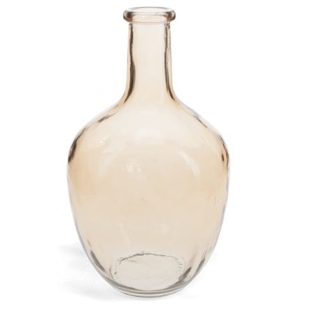 Large bottle vase - Amber