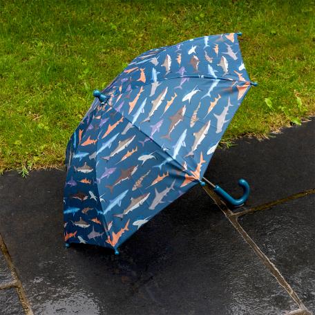 Children's push-up umbrella - Shark