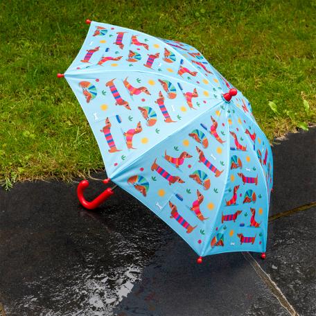 Children's push-up umbrella - Sausage Dog