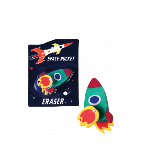 Space rocket eraser - Space Age