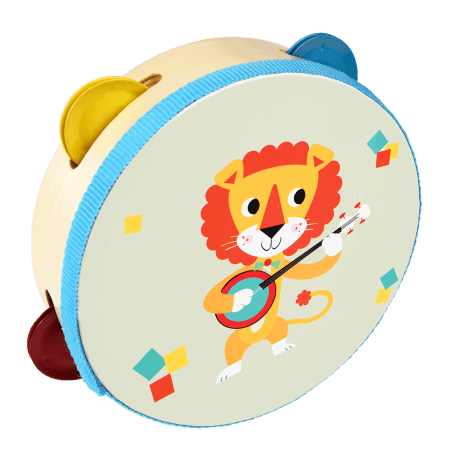 Children's tambourine - Animal Band