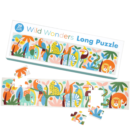 Long puzzle (1 metre) - Wild Wonders