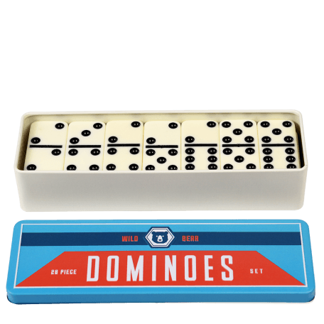 Dominoes in a tin - Wild Bear