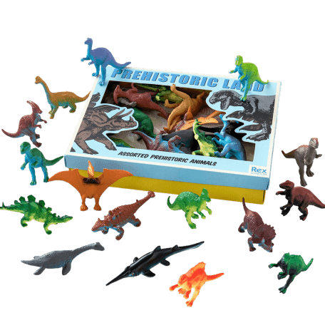 Dinosaurs (box of 16)