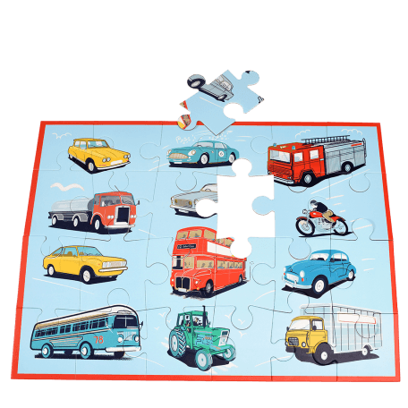 Floor puzzle (24 pieces) - Road Trip