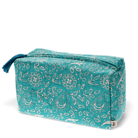 Quilted wash bag - Radhika