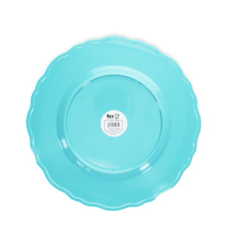 Melamine plate (20cm) - Pale blue