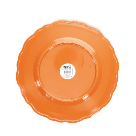 Melamine plate (20cm) - Orange