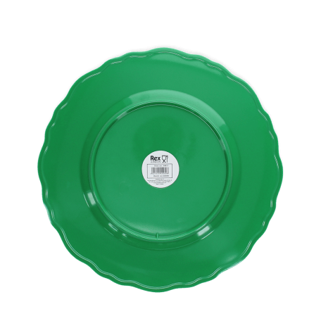 Melamine plate (20cm) - Bright green