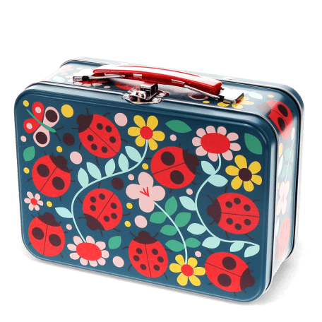 Tin case - Ladybird