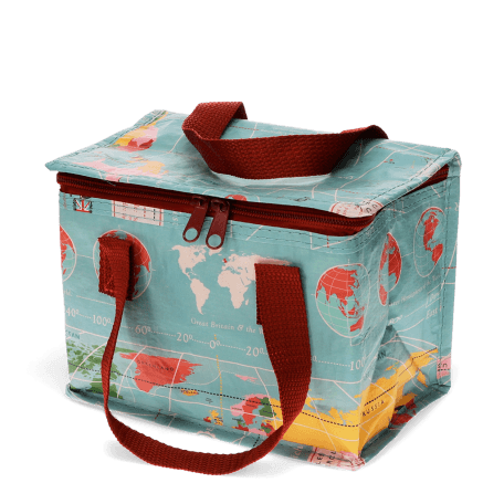 World Map Design Lunch Bag