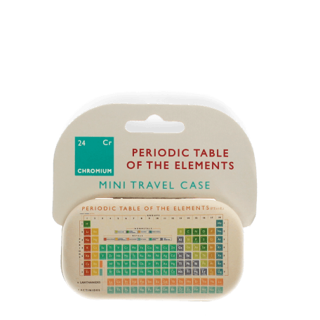 Mini travel case - Periodic Table