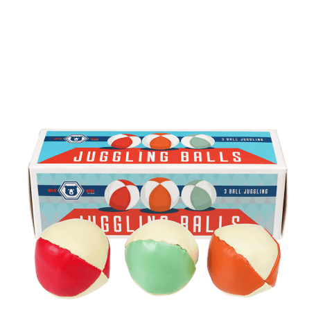 Set of 3 mini juggling balls - Wild Bear