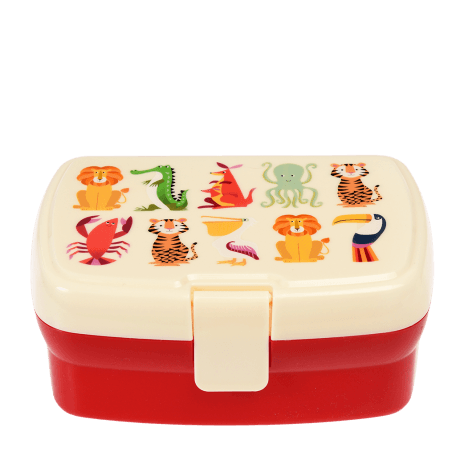 Lunch box with tray - Colourful Creatures