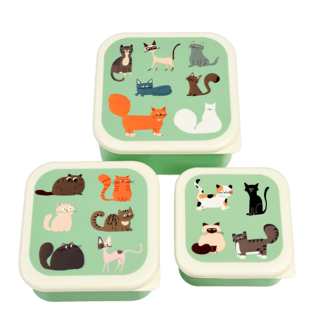 Snack boxes (set of 3) - Nine Lives