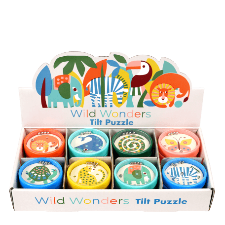 Tilt puzzle - Wild Wonders (assorted - SINGLE)