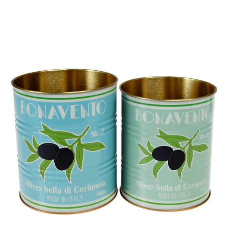 Storage tins (set of 2) - BONAVENTO