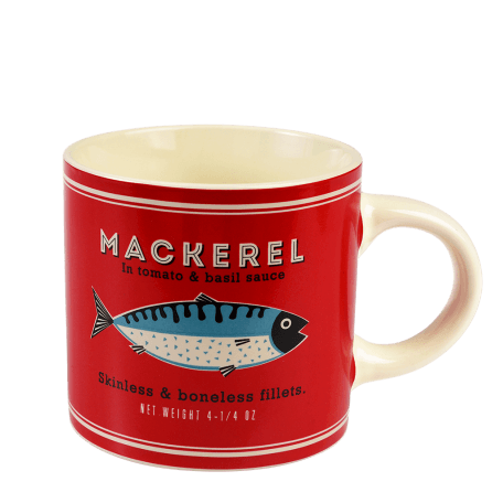 Ceramic mug 350ml - Fish MACKEREL