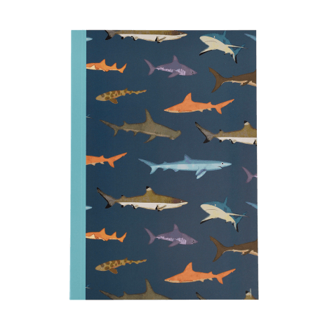 A5 notebook - Sharks