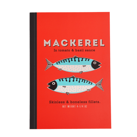 A5 notebook - Fish MACKEREL