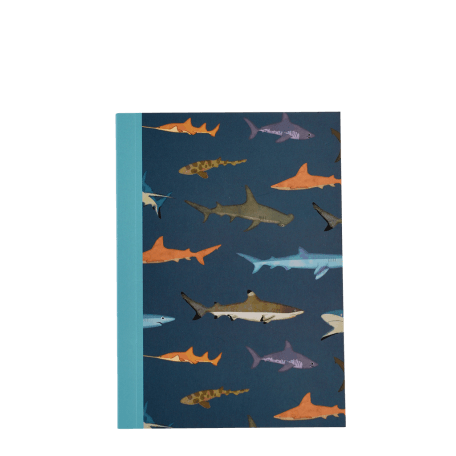 A6 notebook - Sharks