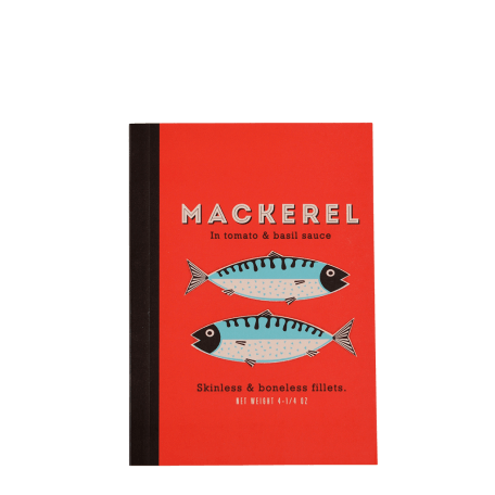 A6 notebook - Fish MACKEREL