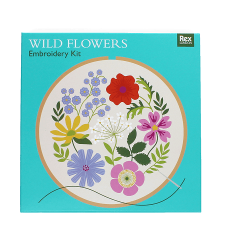 Embroidery kit - Wild Flowers