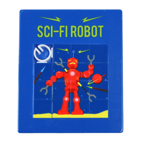 Sci-Fi Robot Slide Puzzle