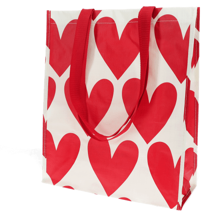 Shopping bag - Hearts