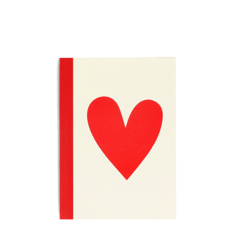 A6 notebook - Heart