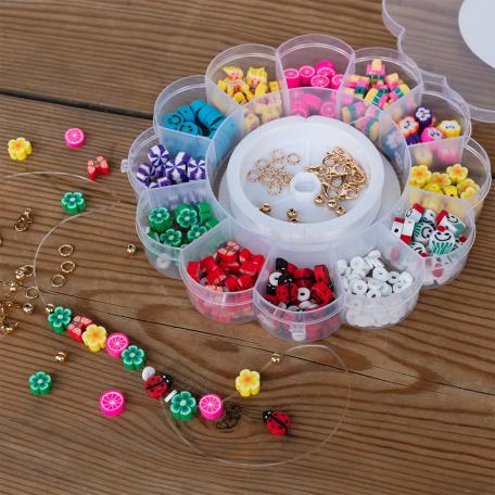 Make your own bead jewellery set - Daisy