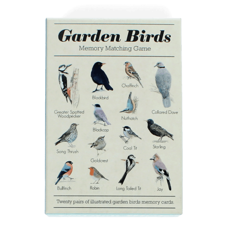 Memory game (40 cards) - Garden birds