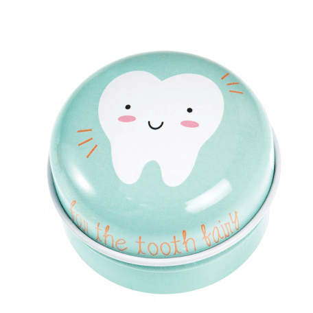 Tooth fairy tin - Blue