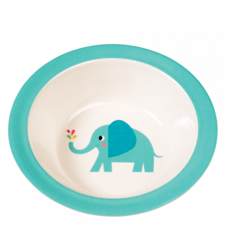 Elvis The Elephant Melamine Bowl