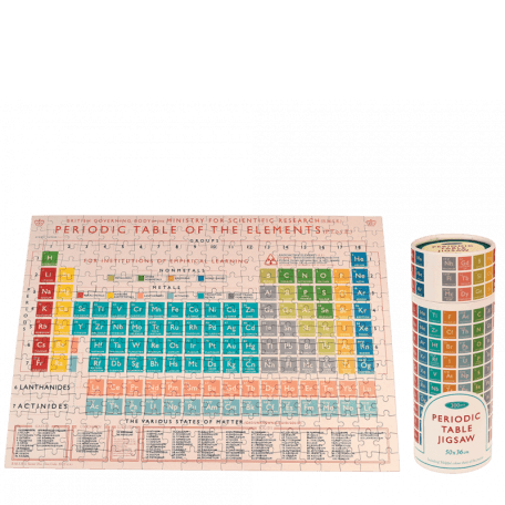 Jigsaw puzzle in a tube (300 piece) - Periodic Table