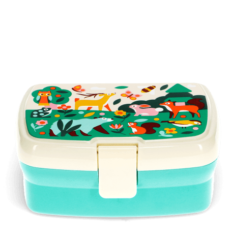 Lunch box with tray - Woodland