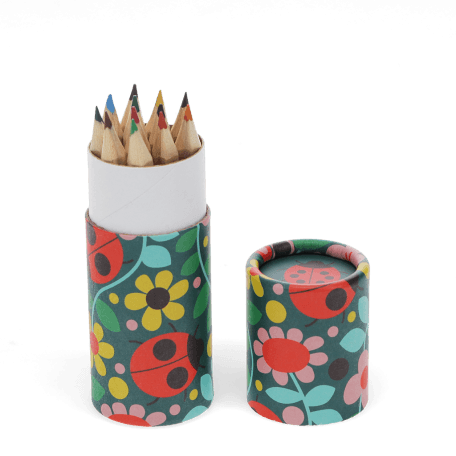 Tube of colouring pencils - Ladybird