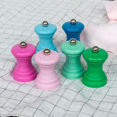 Travel salt & pepper mill set - Mixed colour