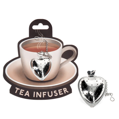 Stainless steel tea infuser - Heart